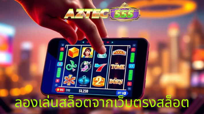 ลองเล่นสล็อตจากเว็บตรงสล็อต